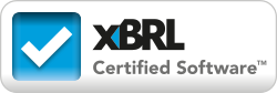 XBRL Certified Software